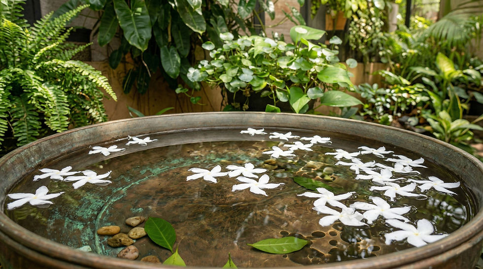banho de jasmim na espiritualidade para acalmar