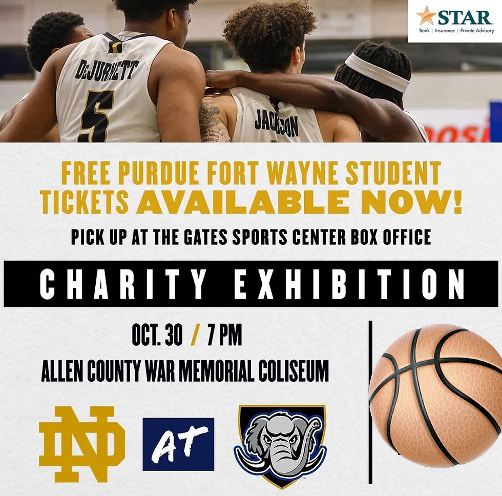 Crew Life Game Night - Notre Dame vs Purdue Fort Wayne