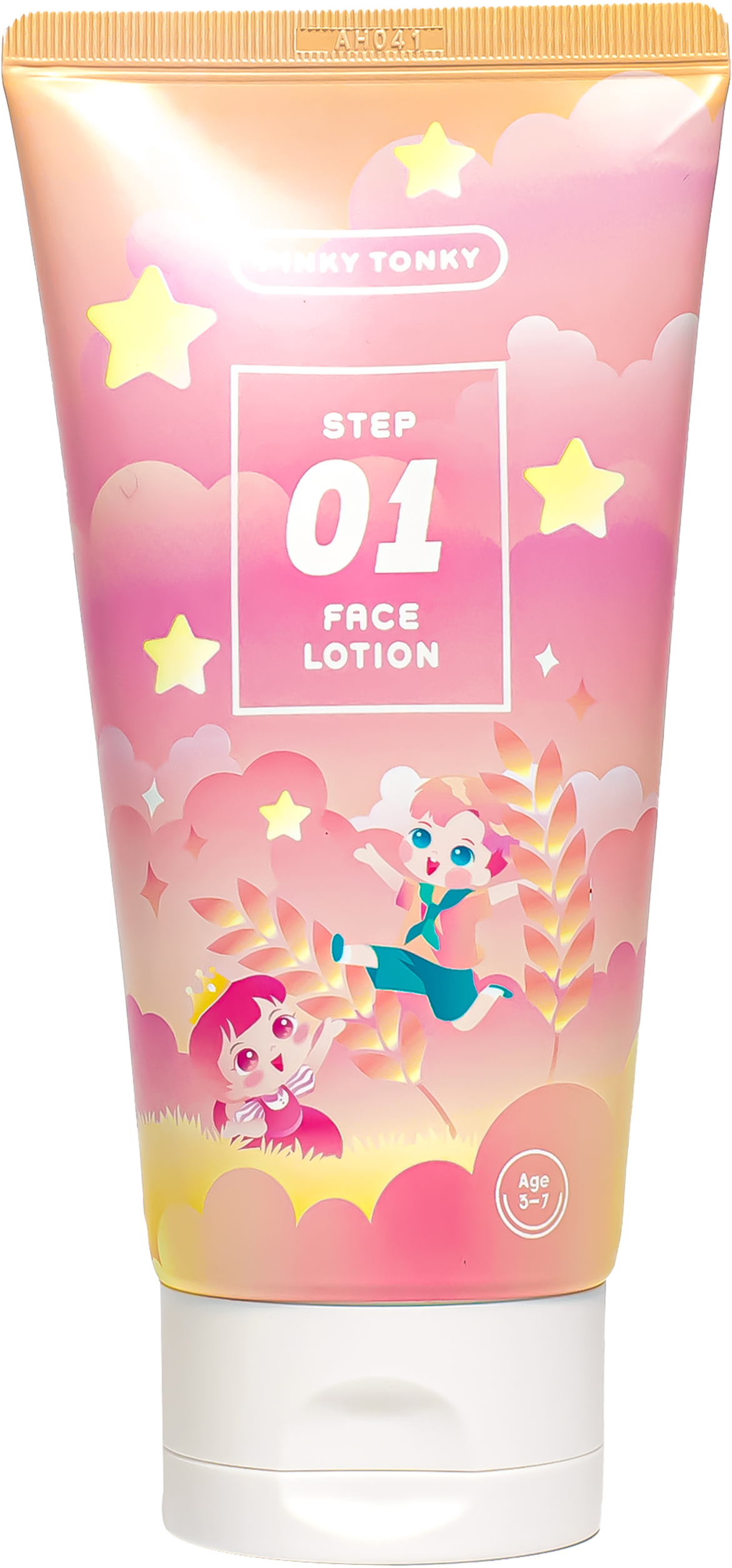 Pinky Tonky Kids Face Lotion Step-1