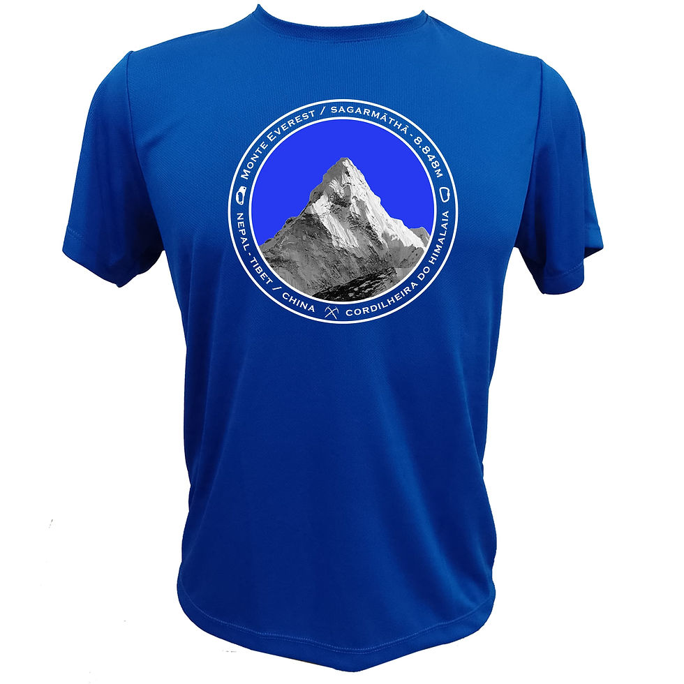 Miniatura: Camiseta Monte Everest dry fit com proteção UV, conforto e leveza para caminhadas em trilhas e aventuras.