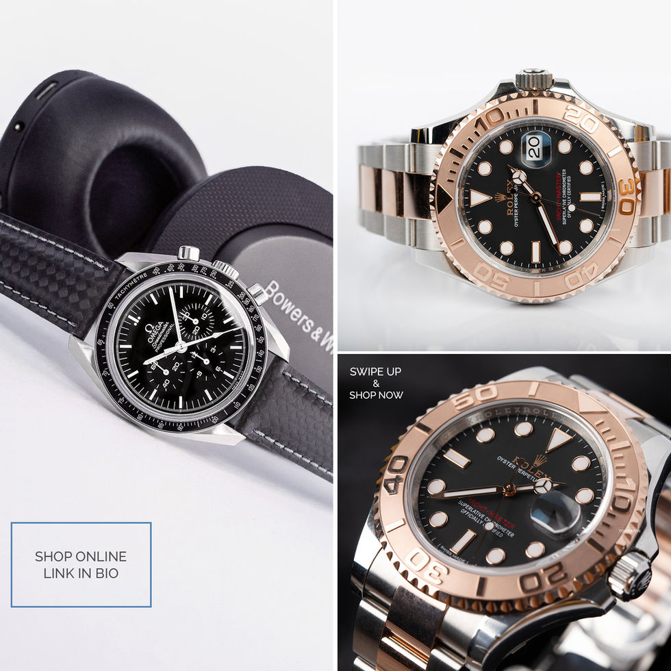 luxury watch campaign