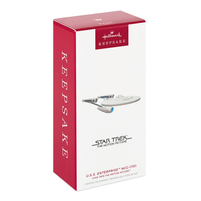 Star Trek: The Movie U.S.S. Enterprise NCC-1701 Ornament with Light