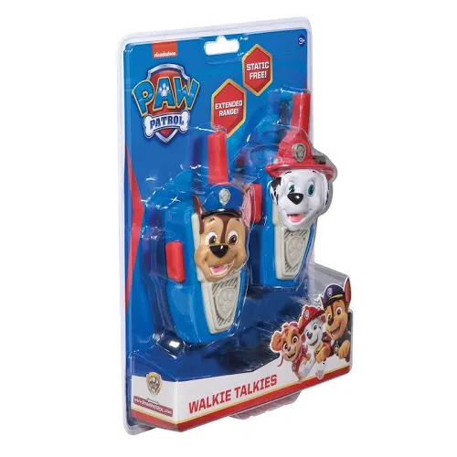 Nickelodeon Paw Patrol Chase & Marshall 3D Walkie Talkies Pack ItnBack It