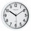 Miniatura: Sterling & Noble Basic Indoor Analog Round Modern Wall Clock - White - 8.78"