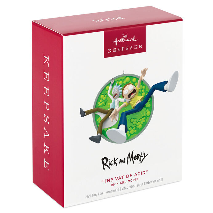 Hallmark Keepsake Rick and Morty "The Vat of Acid" Ornament (Available 10/12)