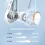 Miniatura: Gulaki Portable Neck Fan, Holds 5-17H Charge, 4000mAh USB Rechargeable Battery