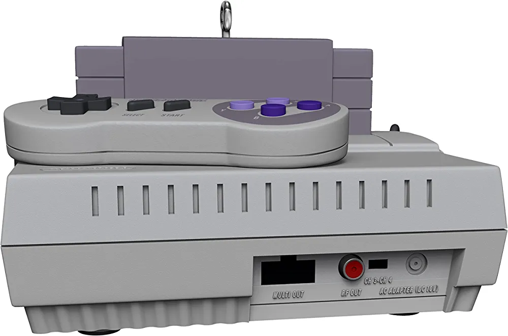 Hallmark Keepsake Christmas Ornament 2022, Nintendo Super NES Console