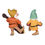Thumbnail: Snow White & Seven Dwarfs Bashful & Doc Ornaments, Set of 2 