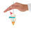Thumbnail: Hallmark Keepsake Daughter Snowman Ice Cream Cone 2024 Ornament 