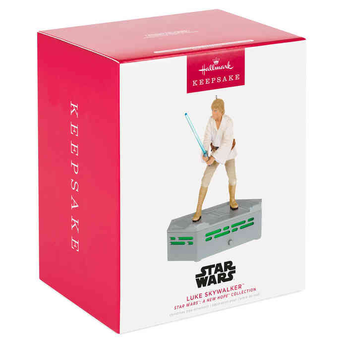 Star Wars: A New Hope™ Collection Luke Skywalker™ Ornament with Light and Sound