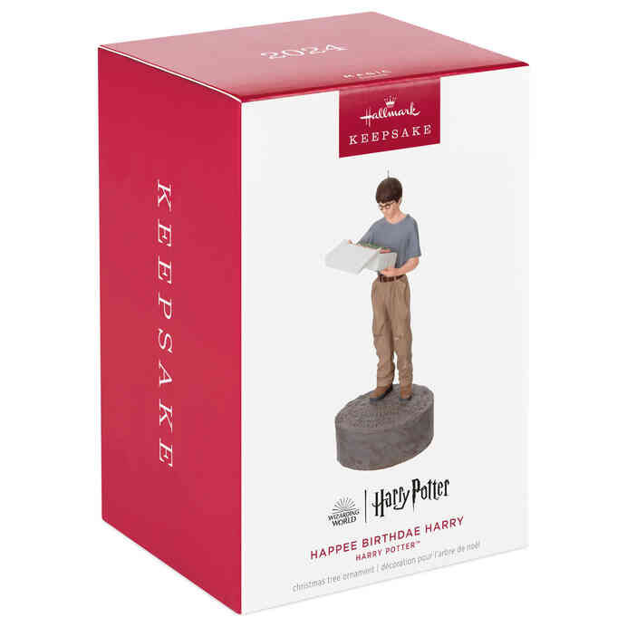 Hallmark Harry Potter Happee Birthdae Harry Ornament with Sound