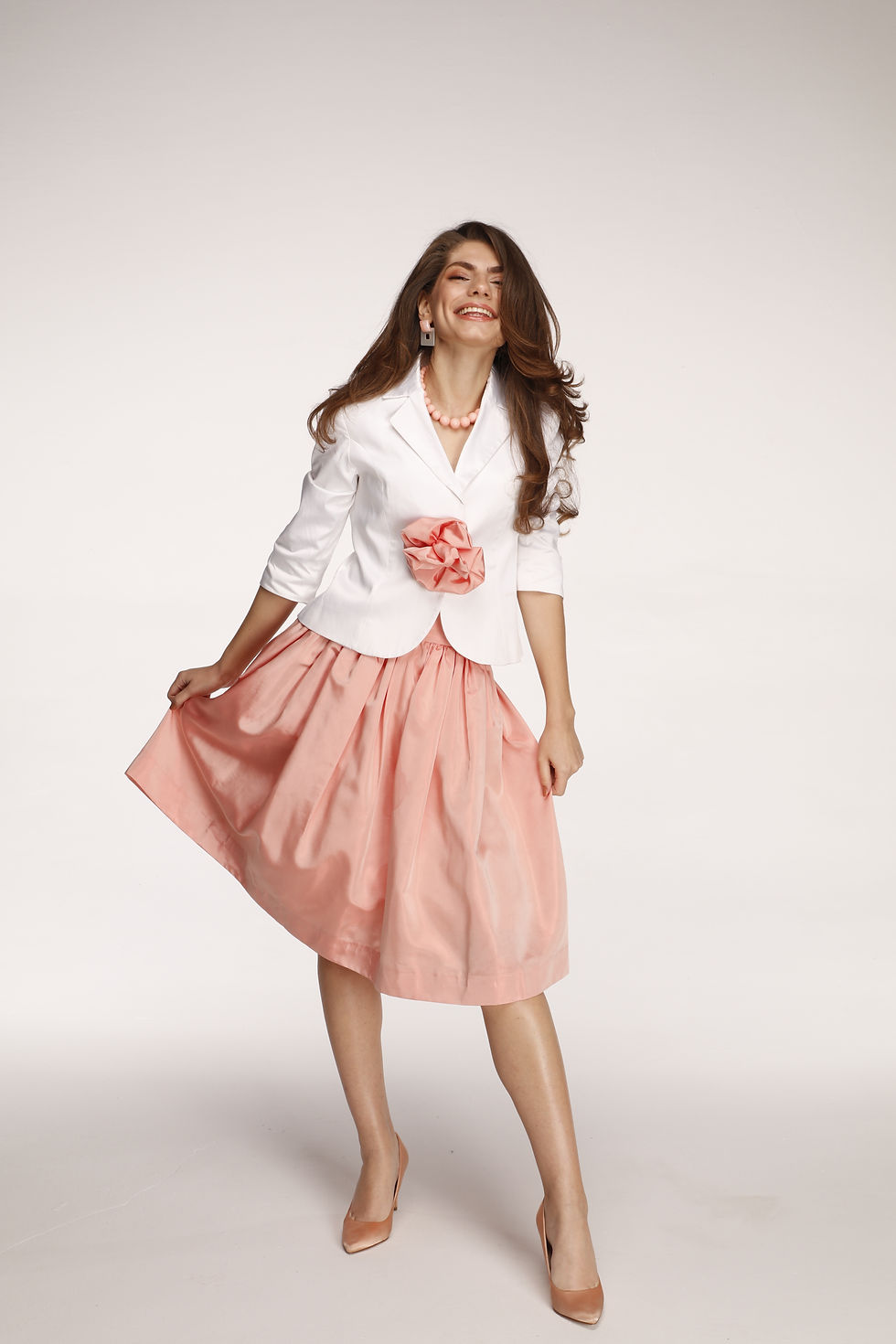 Küçük resim: TAFTA PEMBE ETEK