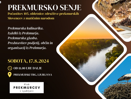 Prekmursko senje - v soboto, 17.8., v Ljubljani na Prekmurskem trgu