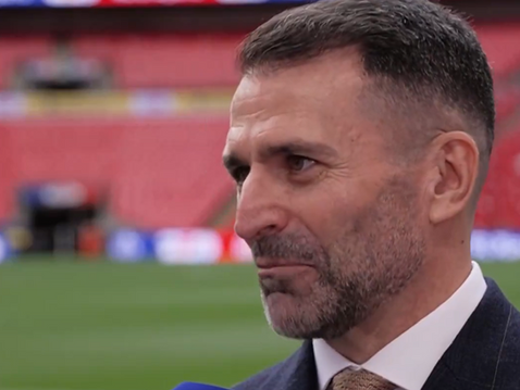Franny Benali, Nigel Martyn and James Beattie attend Championship Play Off Final for EFL