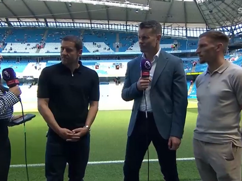 Shay Given at the Etihad with PLP as Manchester City win the Premier League