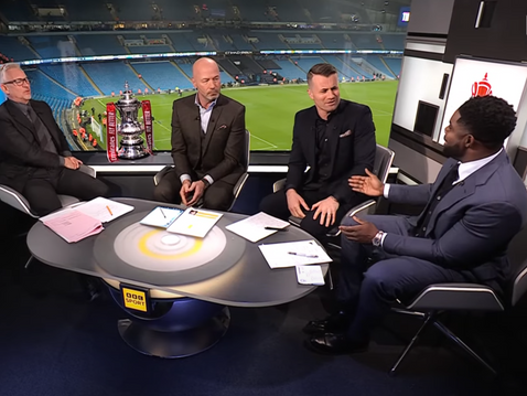 Shay Given and Micah Richards present former clubs' FA Cup Quarter Finals on the BBC
