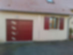 PORTE DE GARGE AVEC PORTILLON