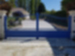 PORTAIL ALU CHAPEAU DE GENDARME