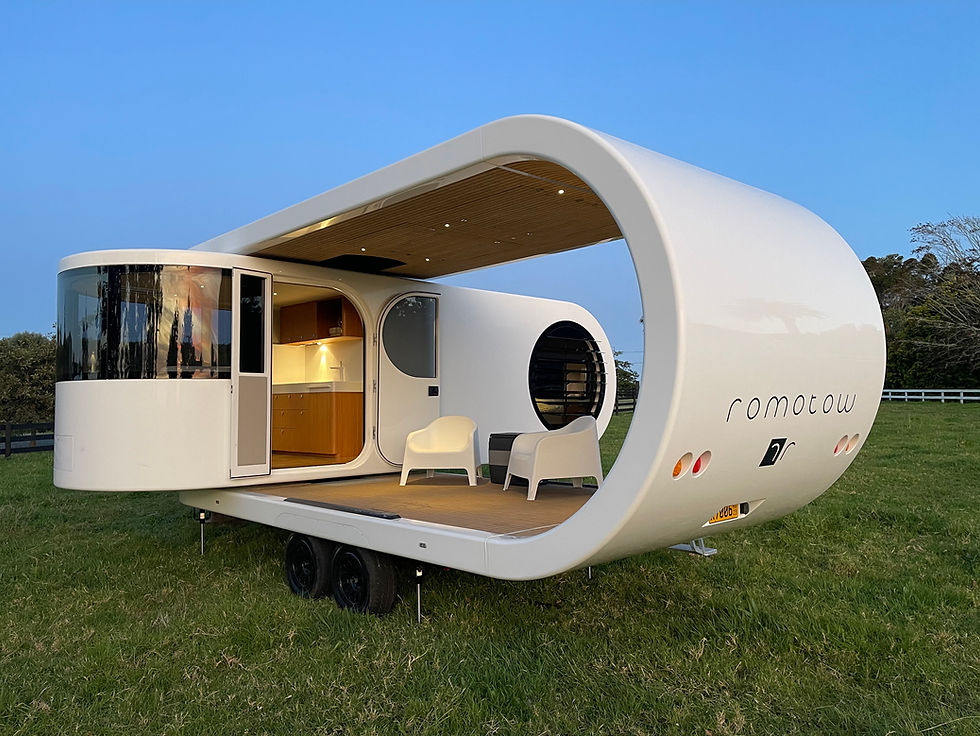 Romotow T8 : Une Maison Mobile Qui Se Déploie Comme Une Clé Usb