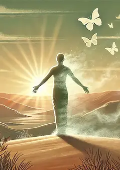 DALL·E 2025-01-05 20.53.34 - A representation of releasing trauma in a grounded and less s