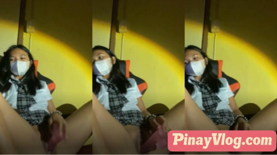 Na Miss Niya Bf Niya Kaya Nag-finger Muna Nang Todo Hanggang Nilabasan Siya Sa Daliri Niya Bago Ako Dumating At Binayo Nang Malalim