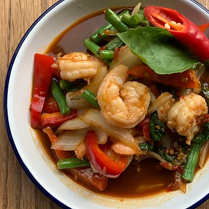 Stir Fried Chilli and Basil