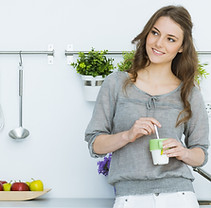 woman in kitchen