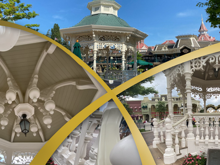 New Gazebo in Main Street U.S.A!