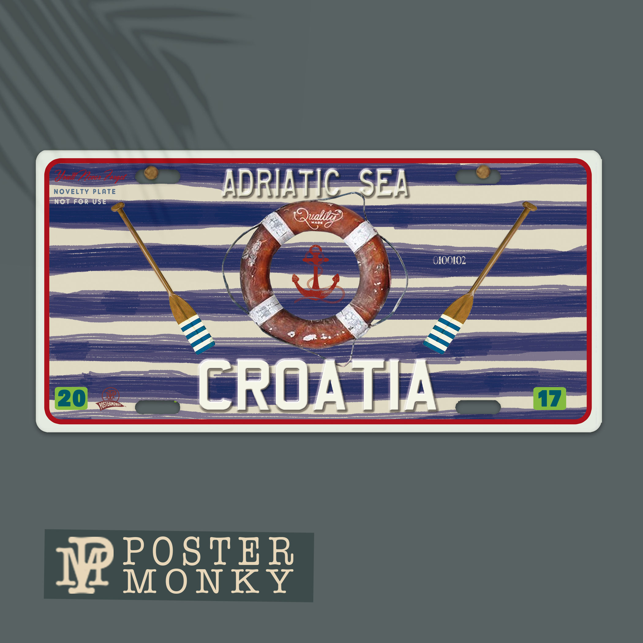Number plate