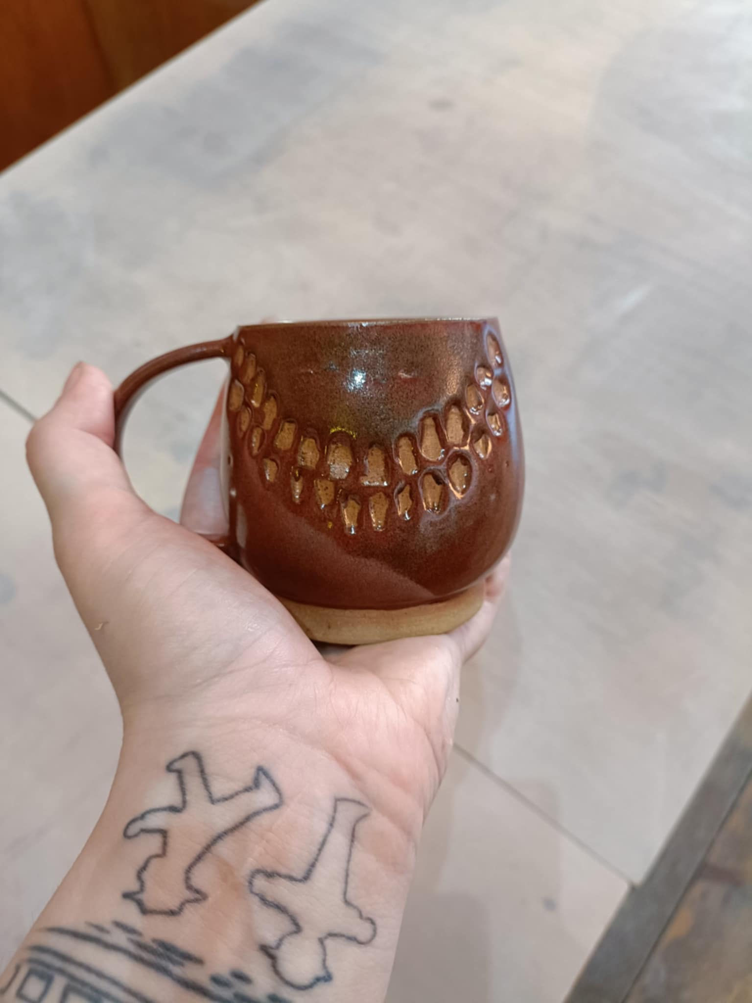 DON'T TELL ME TO SMILE MUG