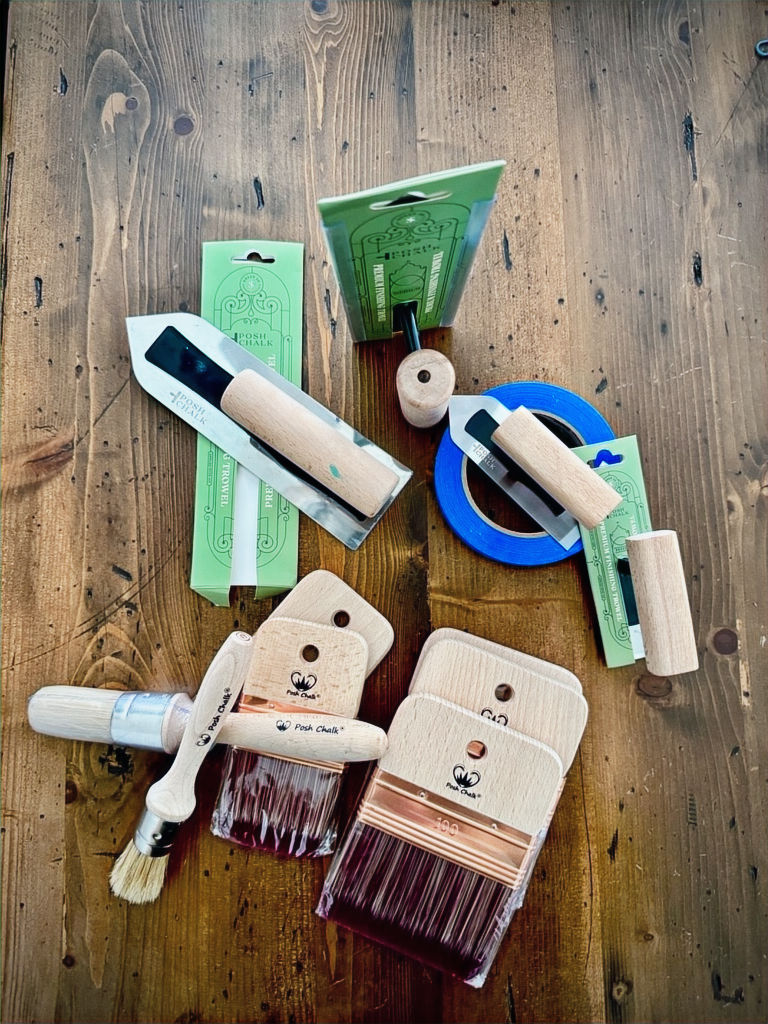 Posh Chalk brushes and Trowels