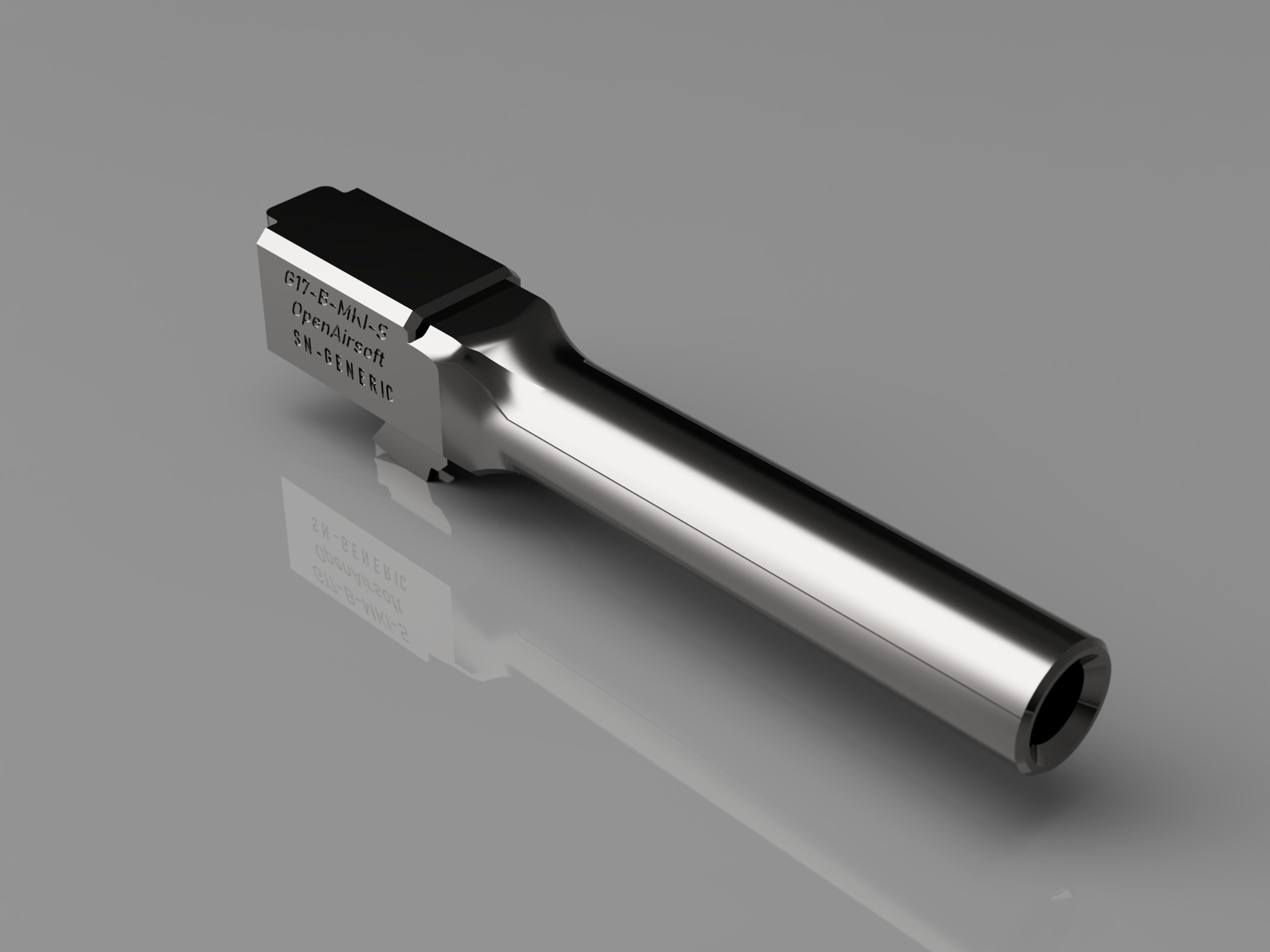 G17 Standard Pattern Barrel (No Threads)