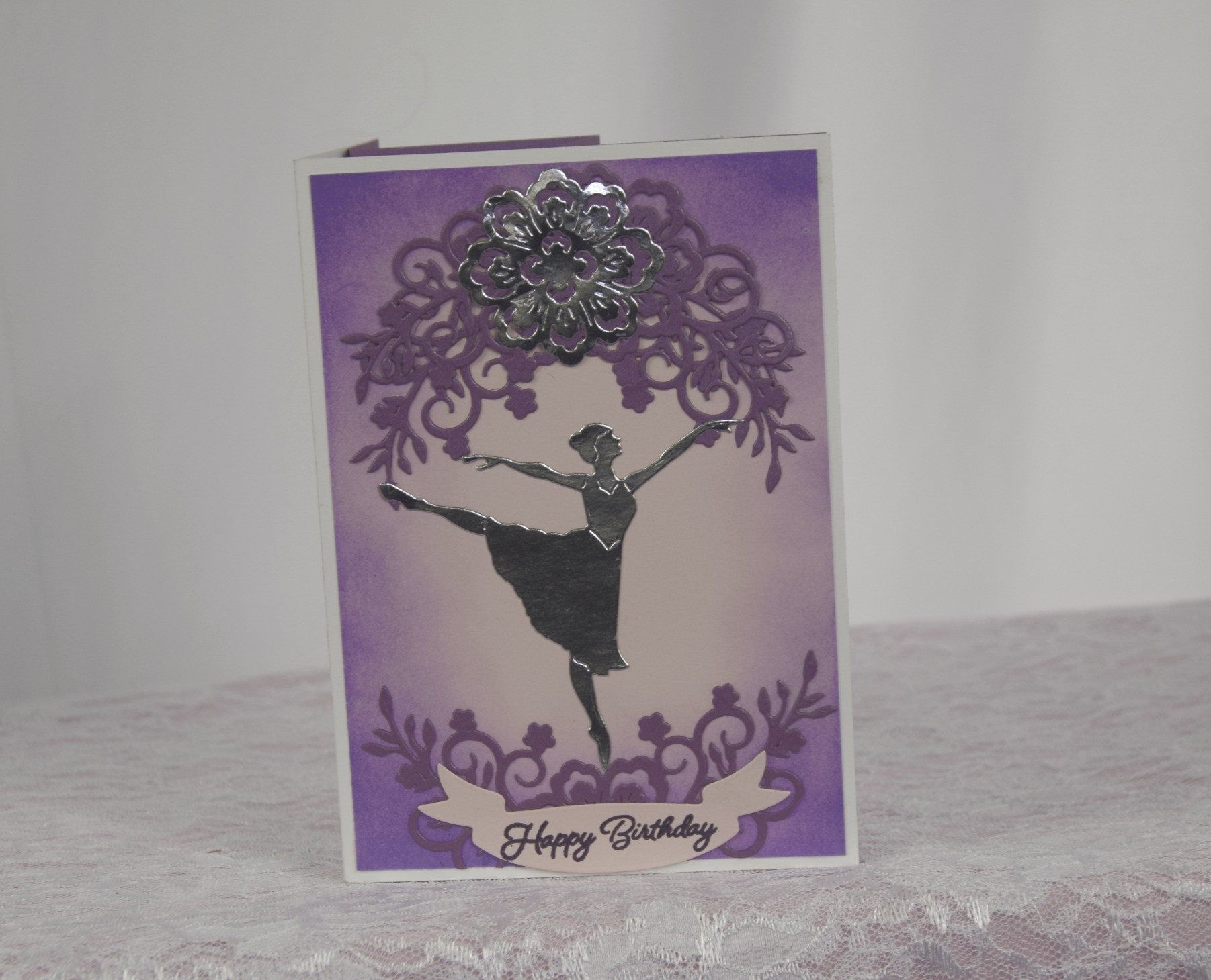 Ballet 3D Birthday Card
