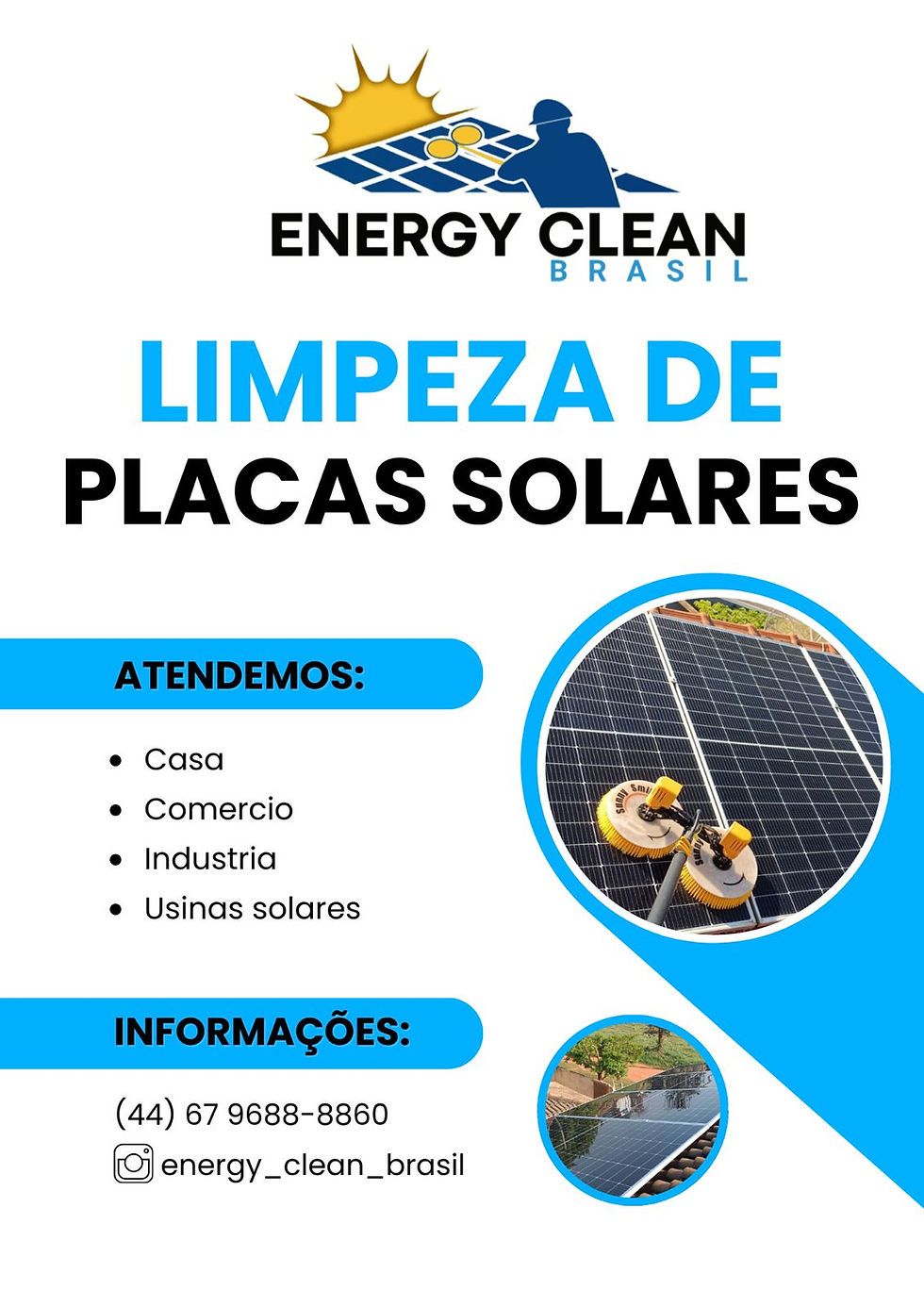 Thumbnail: Limpeza Solar Energy Clean Brasil Limpeza de Placa Solar Mato Grosso do Sul