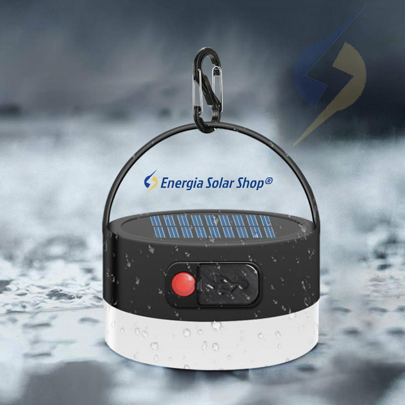 Miniatura: Multi Carregador Solar USB Portátil À Prova D' Água 2000 mAh Energia