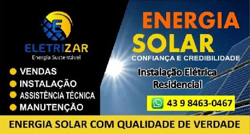 Miniatura: Energia Sustentável Instalação de Sistema Solar Fotovoltaico