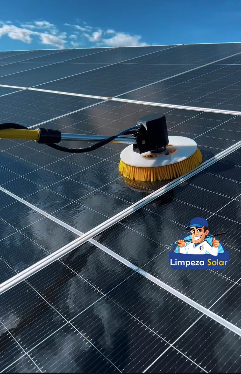 Escova Giratória Star LANÇAMENTO  Limpeza Solar + CURSO