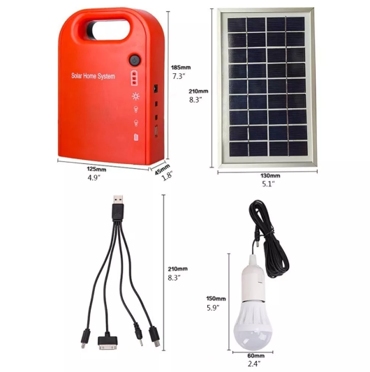 Miniatura: Gerador de Energia Solar Portátil, Jardim, Quintal, Ar Livre