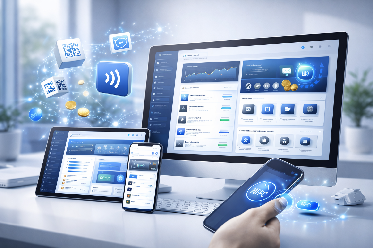 NFCLINK.com.br Plataforma SaaS de links NFC e QR Code para produtos físicos