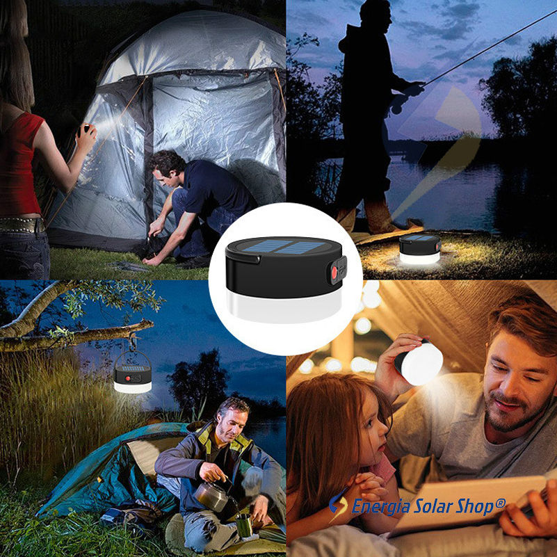 Miniatura: Multi Carregador Solar USB Portátil À Prova D' Água 2000 mAh Energia