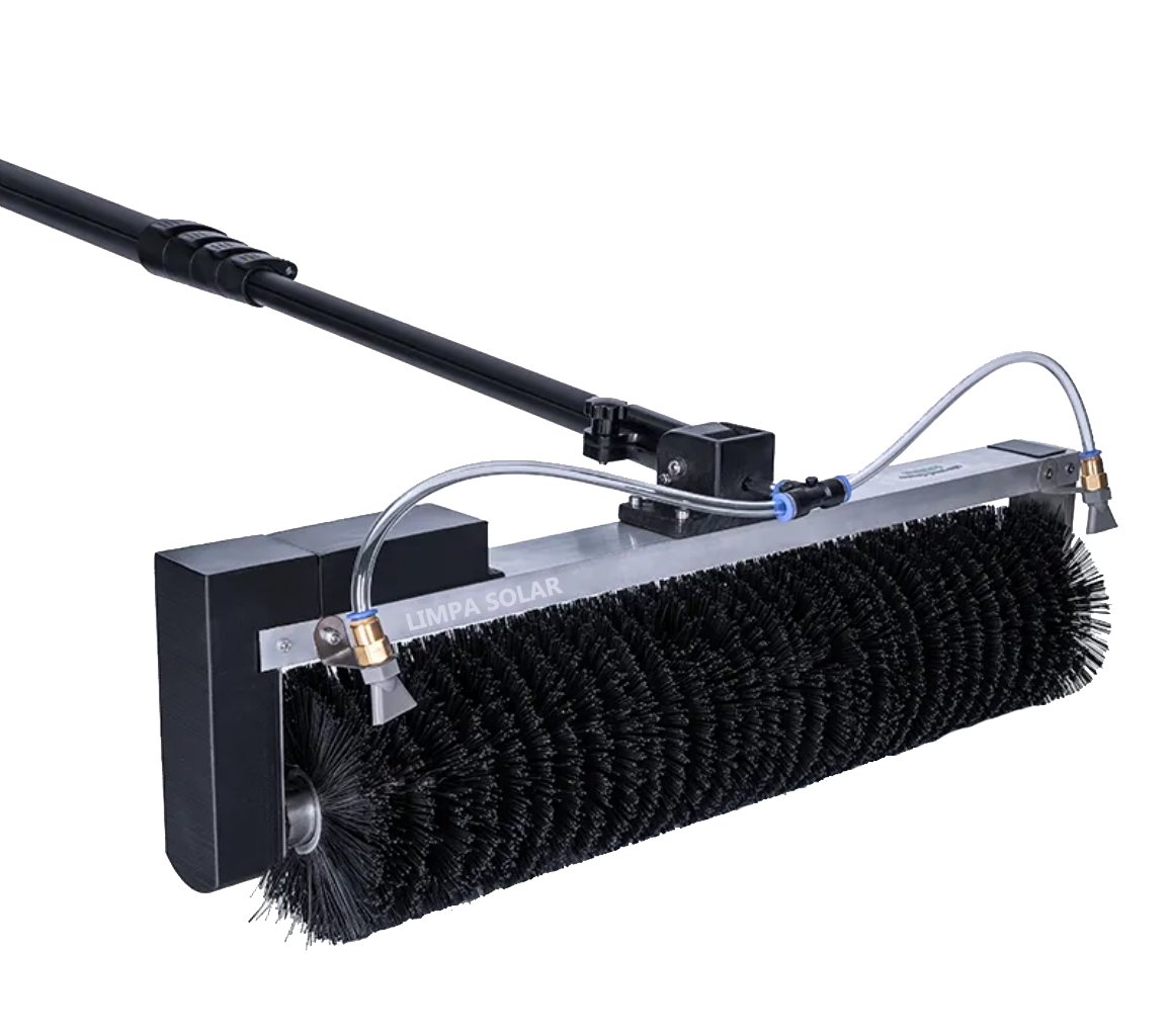 Escova Motor Brushlees Limpeza de Painel Solar