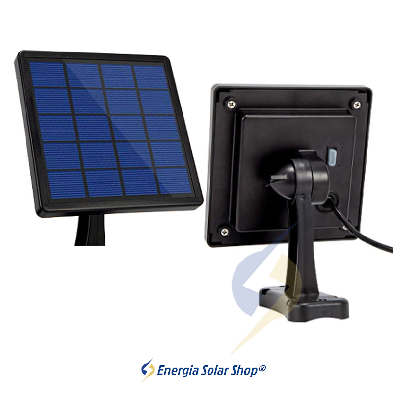 Miniatura: Painel Solar 3m Cabo 100lm 3.7 V/2000 mAH Ao Ar Livre Pátio, Corredor