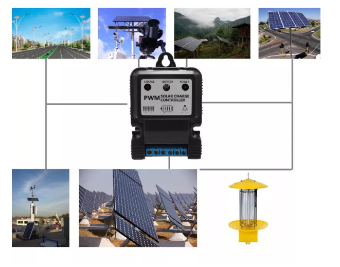 Miniatura: Controlador de energia solar Controlador de proteção múltipla Inteligente