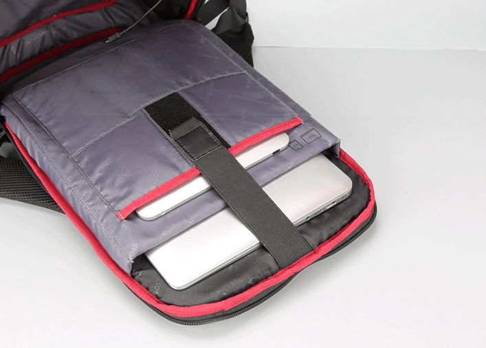 Thumbnail: Mochila Energia Solar USB 15.6 Polegada Laptop Viagens de Negócios