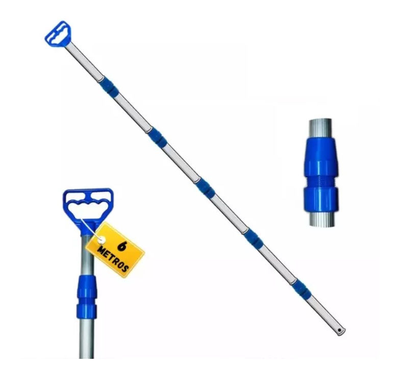 Miniatura: Braço Longo Profissional para Limpeza Solar 3m, 4m, 5m, 6m, 7m, 8m e 9 metros