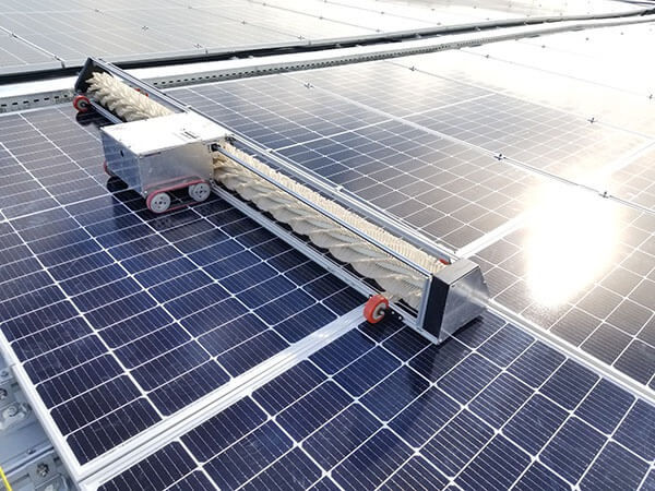 Limpeza de Placas Solares a Seco