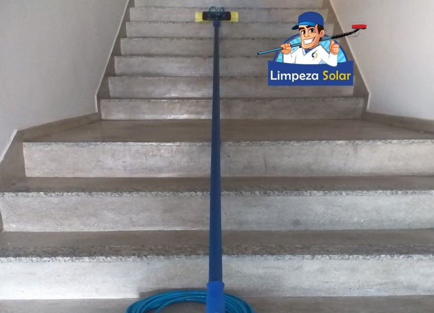 Miniatura: Kit De Limpeza Painel Solar Braço Longo | Limpador Painel Solar Fotovoltaico