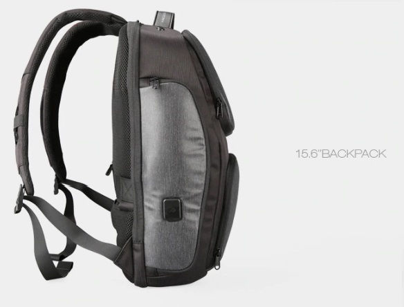 Miniatura: Mochila Energia Solar USB 15.6 Polegada Laptop Viagens de Negócios