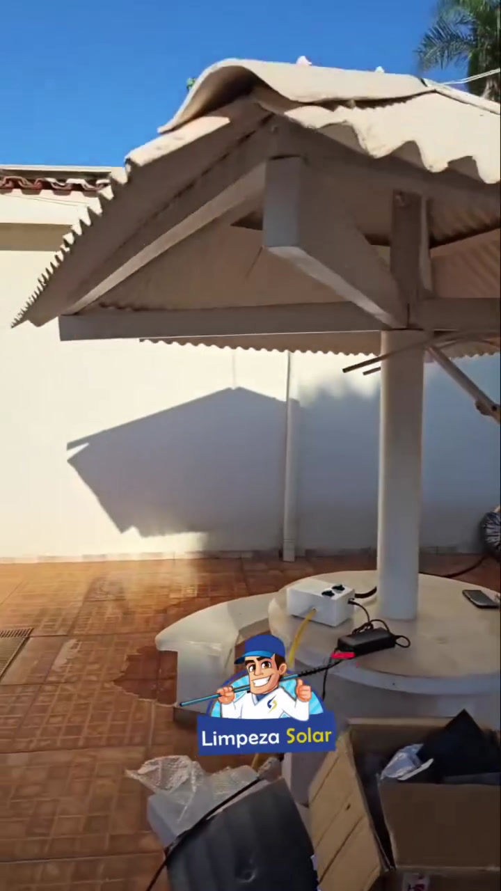 Thumbnail: Escova Giratória Limpeza Solar 7.5m Motor Brushless 220V