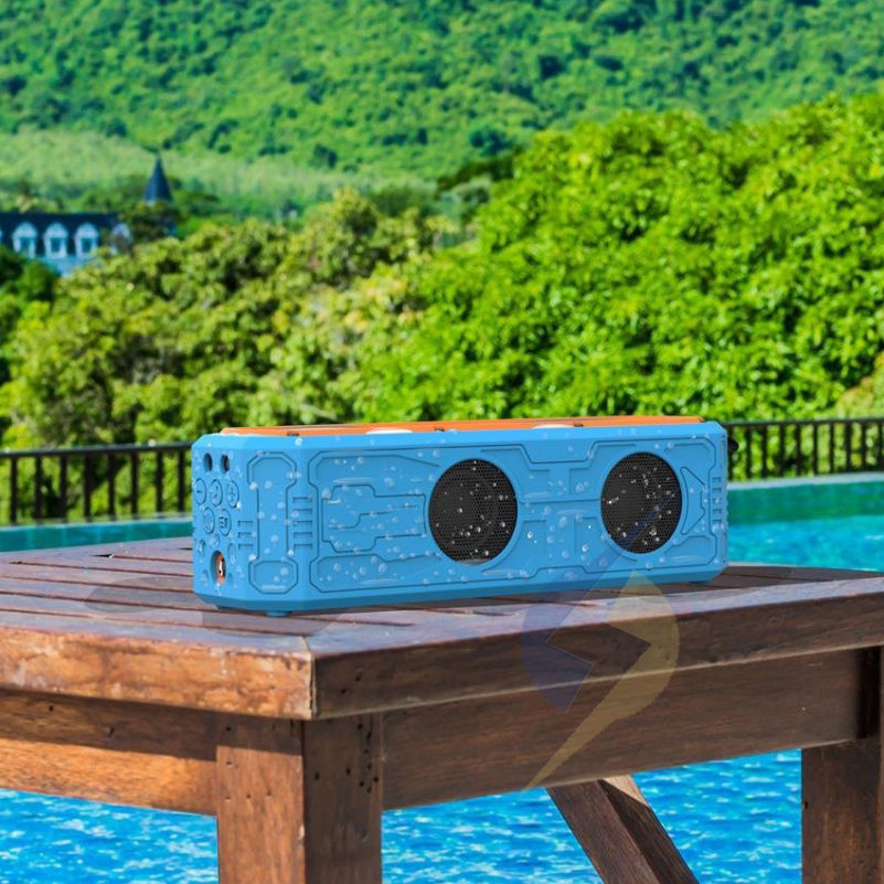 Miniatura: Caixa de Som Solar Bluetooth à prova d água portátil 4400 mah